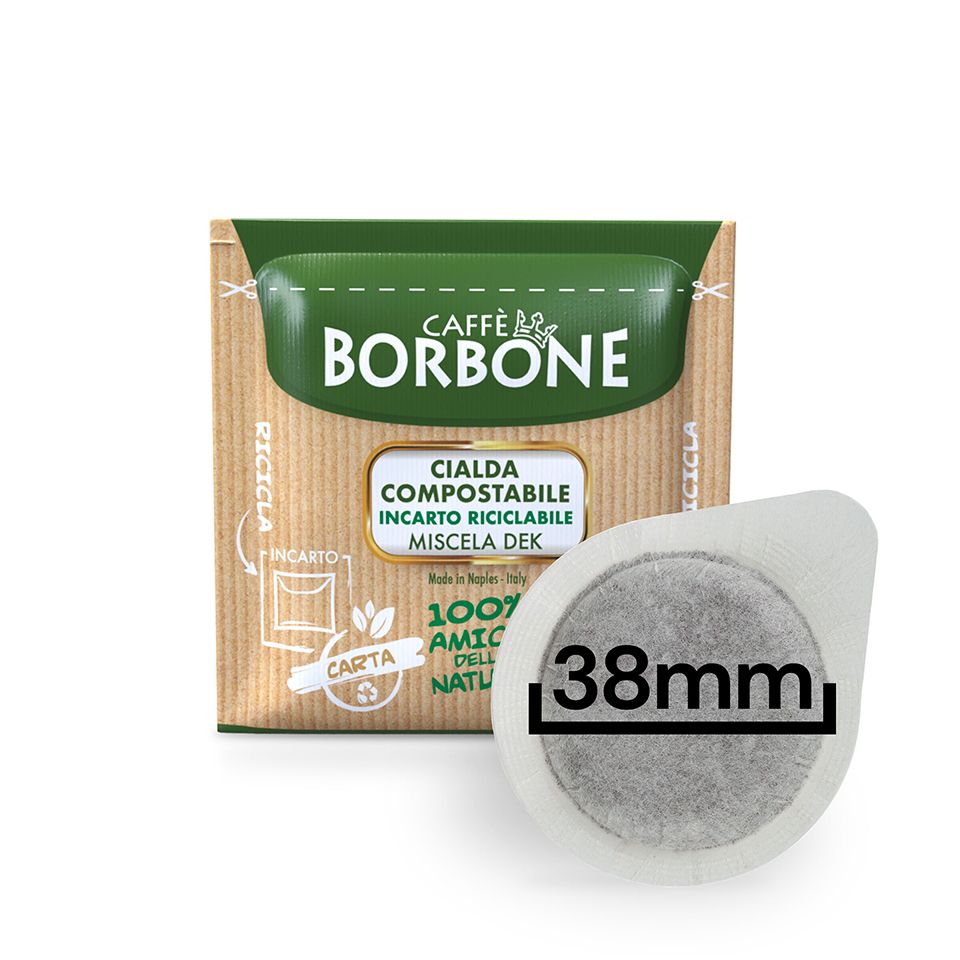 150 Cialde caffè Borbone miscela filtrocarta 38 mm