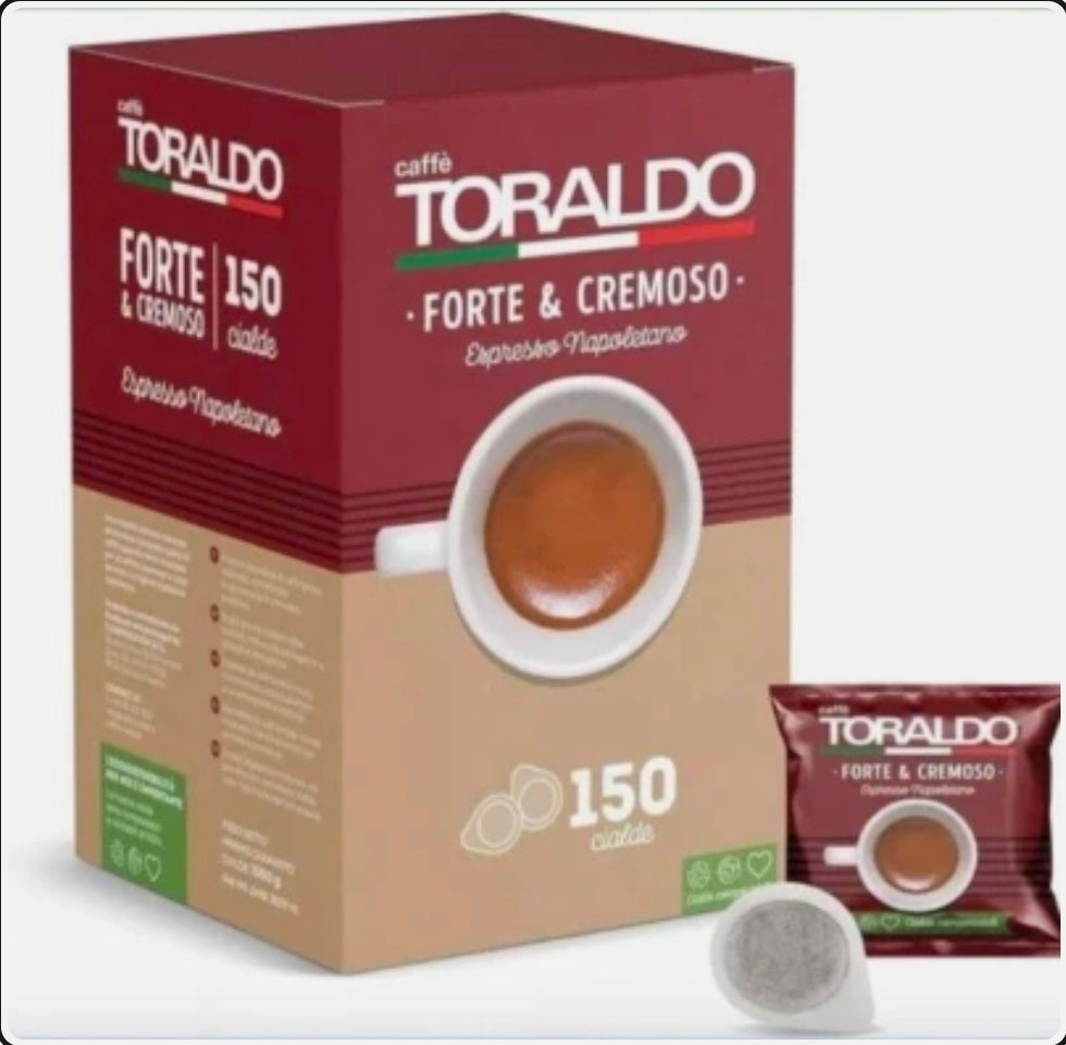 Toraldo  Cialde ese 44mm Miscela Forte e Cremosa Originali
